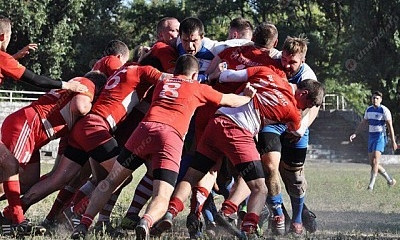 Криворожская команда в числе лидеров высшей лиги Чемпионата Украины по регби