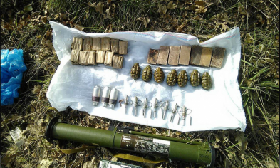 Возле криворожской танковой части нашли тротил и гранаты