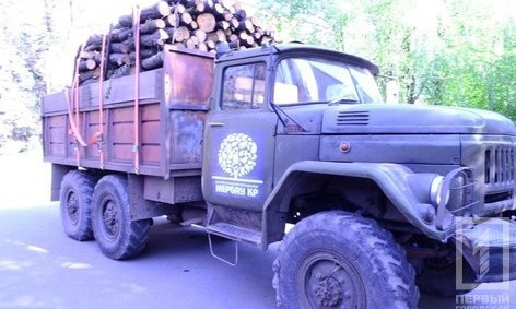 В Кривом Роге задержали "незаконных лесорубов"