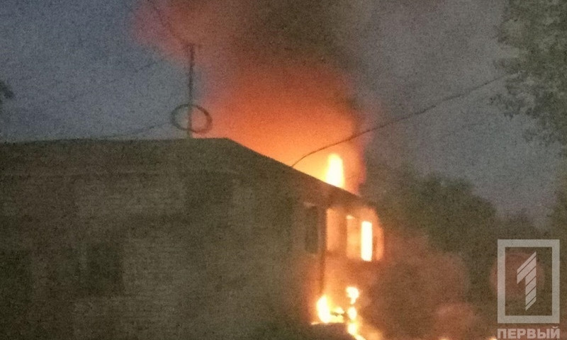 В Кривом Роге в пожаре почти полностью обгорел местный житель
