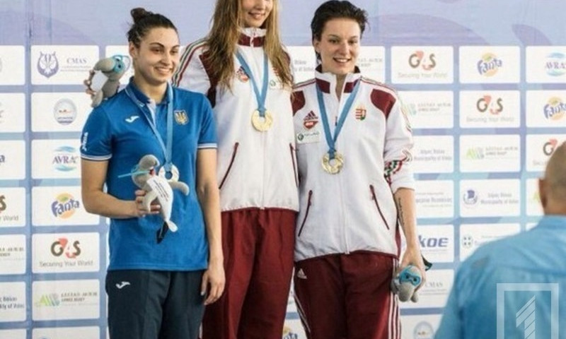 Криворожанка "сплавала за серебром" на Чемпионате в Греции