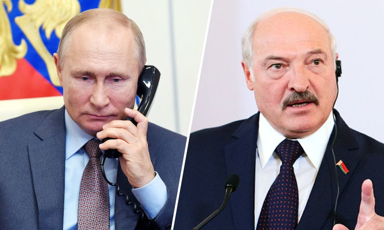 Александр Лукашенко и Владимир Путин по телефону обсудили стремление Украины вступить в НАТО