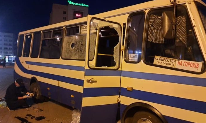 Появилось полное видео задержания луцкого террориста