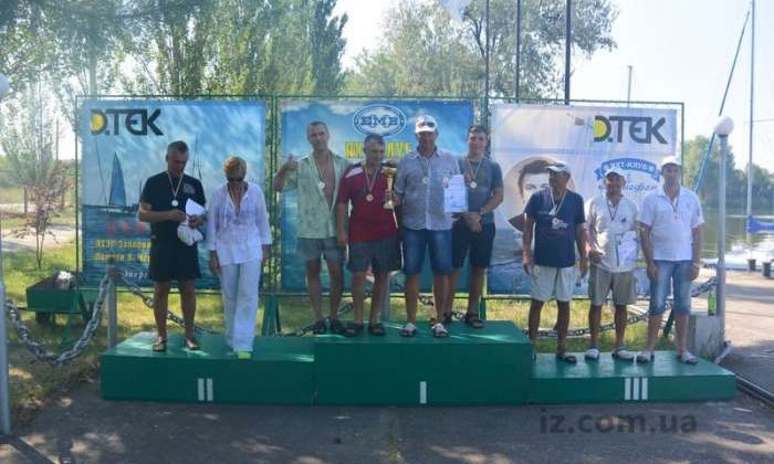 Криворожане отличились на соревнованиях по яхтенному спорту