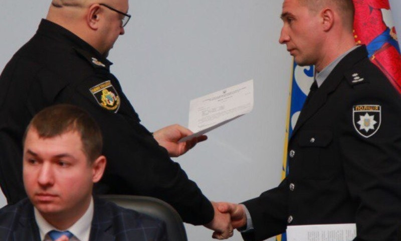 Новым начальником городской полиции Кривого Рога стал боец АТО - подполковник Роман Ткаченко