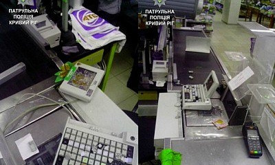 Надоело ждать: криворожанин разбил плоскогубцами кассовый аппарат в супермаркете