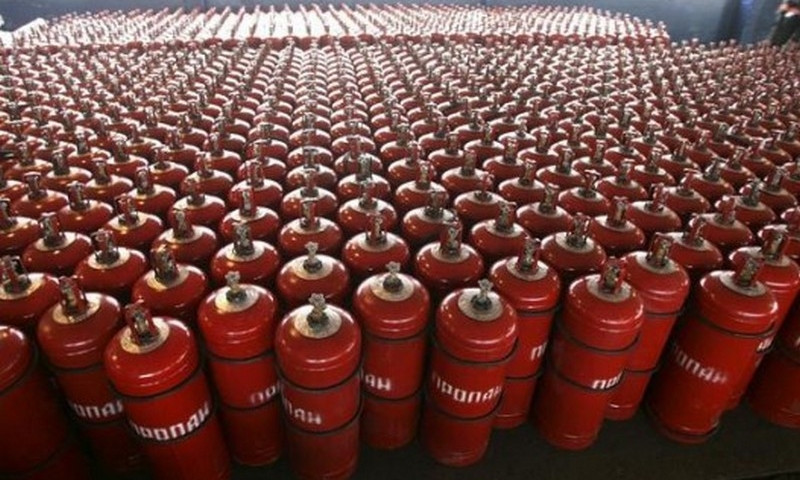 В Кривом Роге повышается стоимость баллона сжиженного газа 
