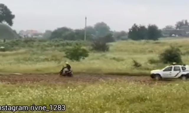 Зрелищная погоня полиции под Ровно не оставила зрителей равнодушными и набрала больше миллиона просмотров (ВИДЕО)