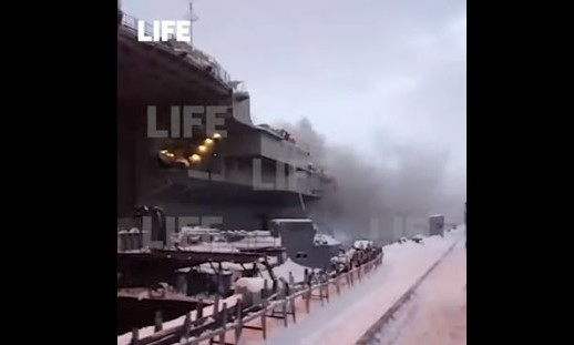 В России пожар не крейсере: бесследно пропал капитан III ранга (ФОТО, ВИДЕО)