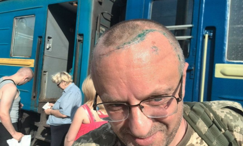 Криворожский волонтер Сергей Поддубняк вернулся домой