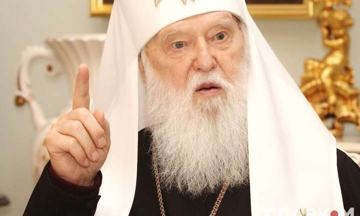 Патриарха Филарета госпитализировали с коронавирусом