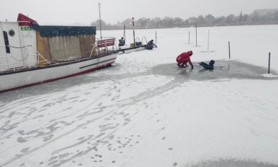 В Кривом Роге спасатели провели учения на воде