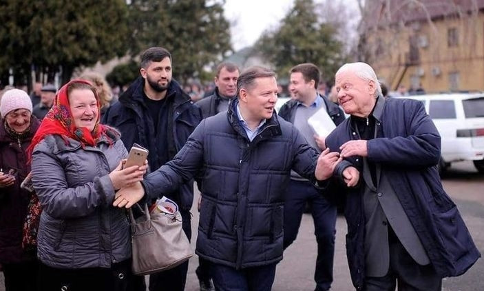 Охранник Олега Ляшко "Фидель" напал на мужчину-водителя в Киеве (ВИДЕО)