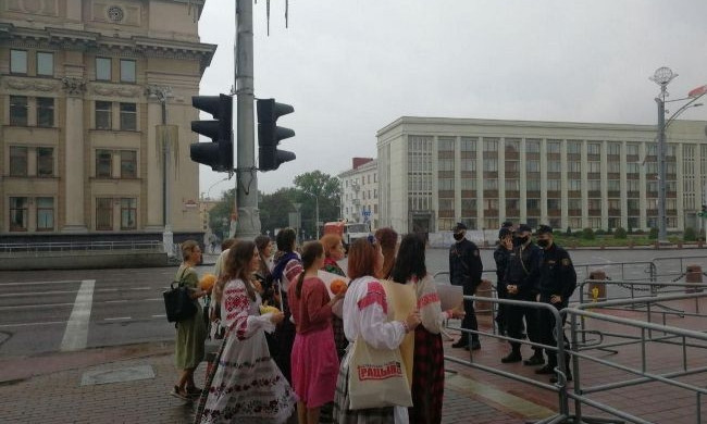 22й день в Беларуси проходят протесты