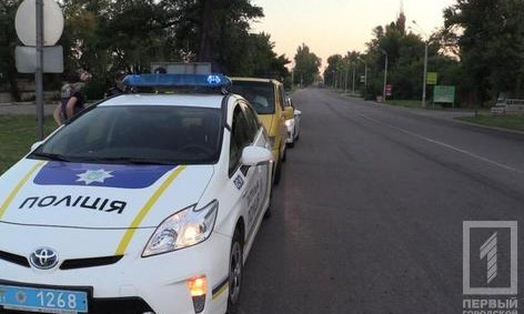 В Кривом Роге копы остановили пьяного водителя микроавтобуса