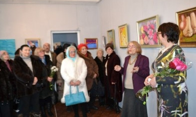 В Кривом Роге дебютировала художница-живописец
