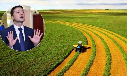 "Нет – дерибану земли!": против открытия рынка земли выступают под домом президента (ФОТО)
