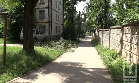 В Кривом Роге в "проблемном"дворе по ул. Лермонтова установят дорожные знаки