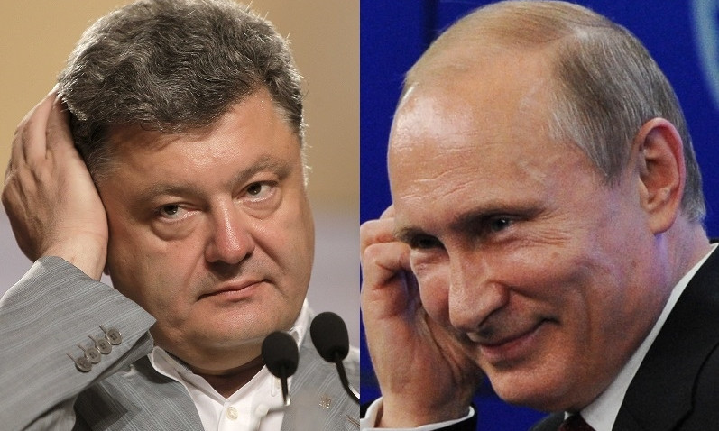 Пиарщики Петра Порошенко без устали воруют путинские идеи 