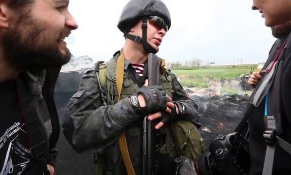 Видео 2014 года: как нацгвардеец Маркив общался с итальянскими журналистами в Славянске