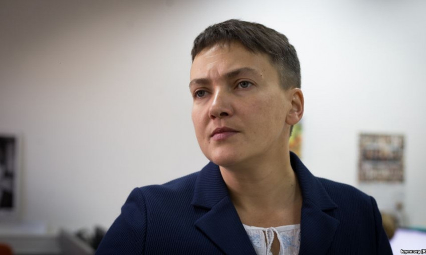 Савченко внесли в базу сайта «Миротворец»