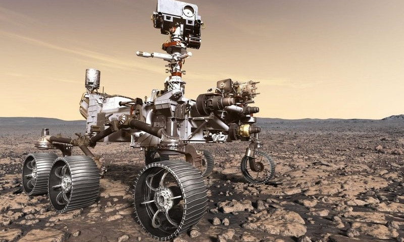 NASA транслирует строительство марсохода
