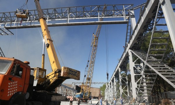 На ПАО «АрселорМиттал Кривой Рог» завершают подготовительный этап строительства двух новых машин непрерывного литья заготовок