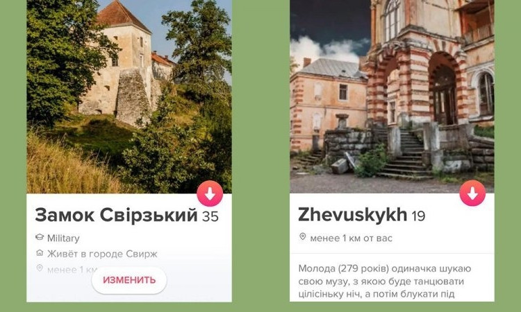 Украинские замки зарегистрировали в сервисе знакомств, чтобы собрать деньги на ремонт
