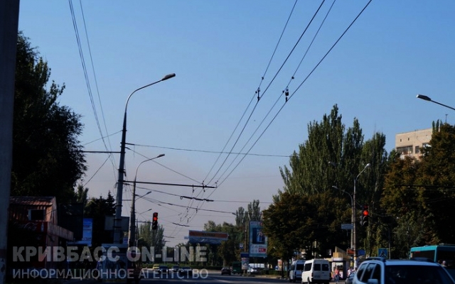 Кривой Рог накрыло красным смогом Фото № 4 Кривой Рог накрыло красным смогом Фото № 4