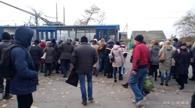 Україну накрила хвиля транспортних колапсів Фото № 0 Україну накрила хвиля транспортних колапсів Фото № 0