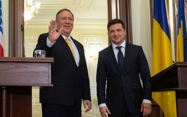 Помпео посетил госпиталь с украинскими военными, который Зеленский ни разу не посещал Фото № 0 Помпео посетил госпиталь с украинскими военными, который Зеленский ни разу не посещал Фото № 0
