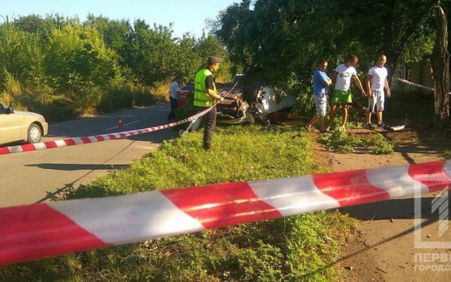 ДТП в Кривом Роге: машина врезалась в дерево, пострадал водитель Фото № 6 ДТП в Кривом Роге: машина врезалась в дерево, пострадал водитель Фото № 6