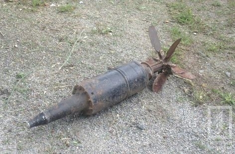 В Покровском районе Кривого Рога нашли копию танкового снаряда Фото № 0 В Покровском районе Кривого Рога нашли копию танкового снаряда Фото № 0