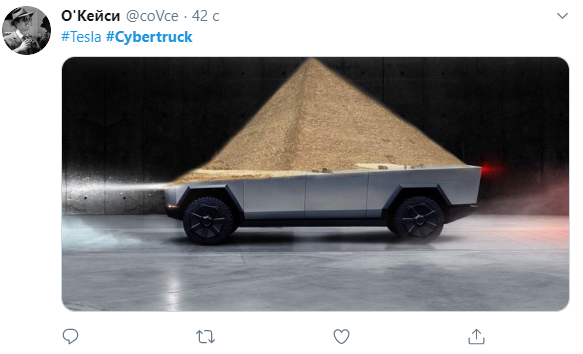 Новую Tesla Cybertrack высмеяли в сети яркими фотожабами (ФОТО) Фото № 0 Новую Tesla Cybertrack высмеяли в сети яркими фотожабами (ФОТО) Фото № 0
