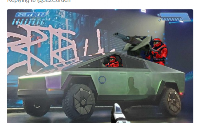 Новую Tesla Cybertrack высмеяли в сети яркими фотожабами (ФОТО) Фото № 4 Новую Tesla Cybertrack высмеяли в сети яркими фотожабами (ФОТО) Фото № 4