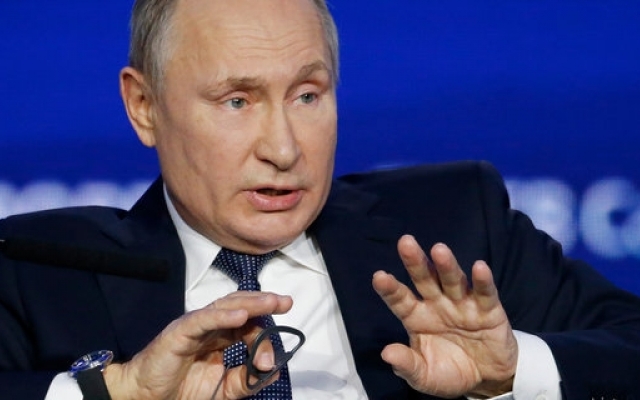 Путин заявил, что не собирается ни с кем воевать - он создает ситуацию, чтобы другие не напали на РФ Фото № 0 Путин заявил, что не собирается ни с кем воевать - он создает ситуацию, чтобы другие не напали на РФ Фото № 0