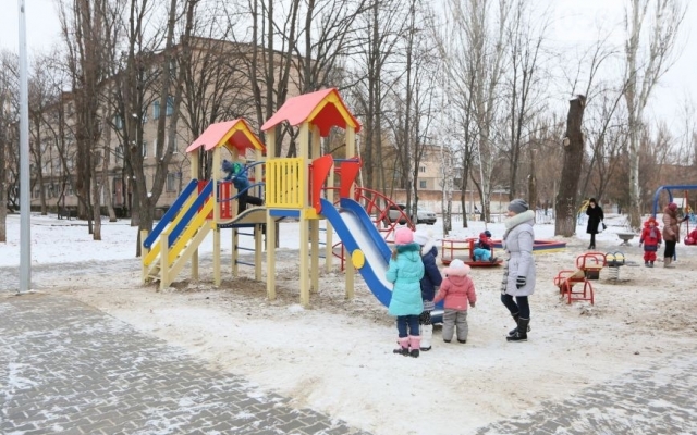 В Покровском районе открыли новый сквер Фото № 4 В Покровском районе открыли новый сквер Фото № 4