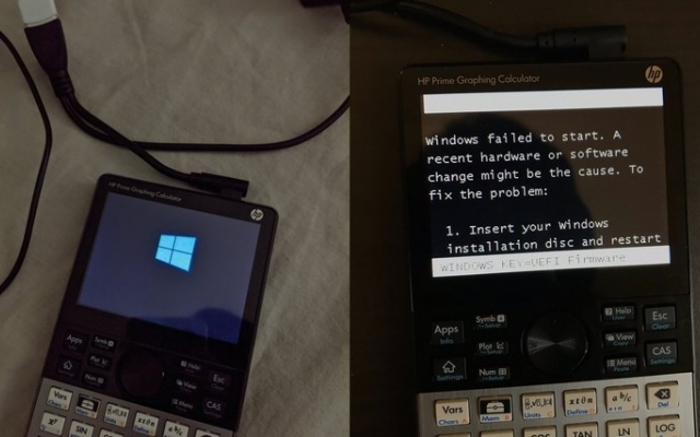 Энтузиасту удалось запустить операционную систему Windows 10 на калькуляторе Фото № 0 Энтузиасту удалось запустить операционную систему Windows 10 на калькуляторе Фото № 0