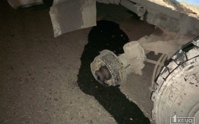 ДТП в Кривом Роге: КАМАЗ ДТП в Кривом Роге: КАМАЗ