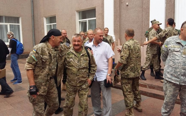 Солдатов Кривого Рога поздравили со второй годовщиной 17 танковой бригады Фото № 3 Солдатов Кривого Рога поздравили со второй годовщиной 17 танковой бригады Фото № 3