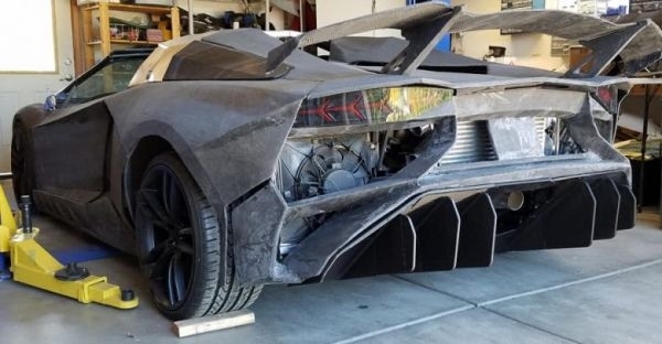 Отец и сын распечатали Lamborghini на 3D-принтере Фото № 2 Отец и сын распечатали Lamborghini на 3D-принтере Фото № 2