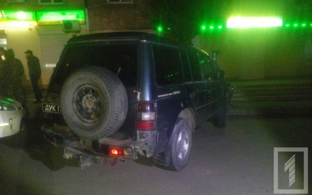 По Кривому Рогу разъежало авто с По Кривому Рогу разъежало авто с